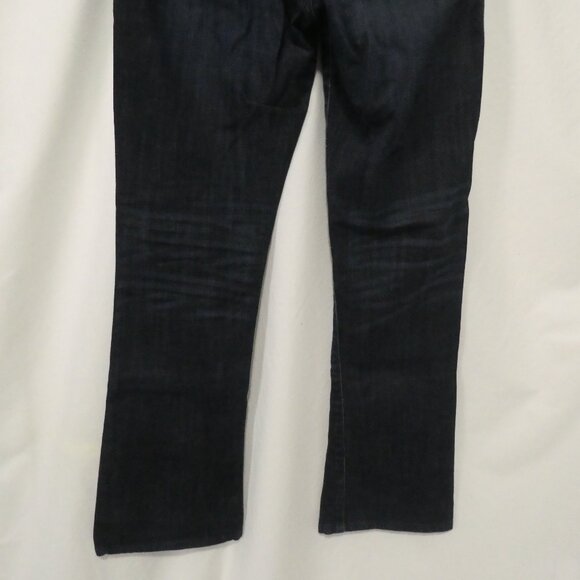 ROCK & REPUBLIC | size 10 | Blue Dark Wash Flare Jeans - Picture 14 of 16